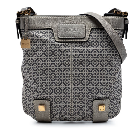LOEWE Anagram Canvas New Road Crossbody