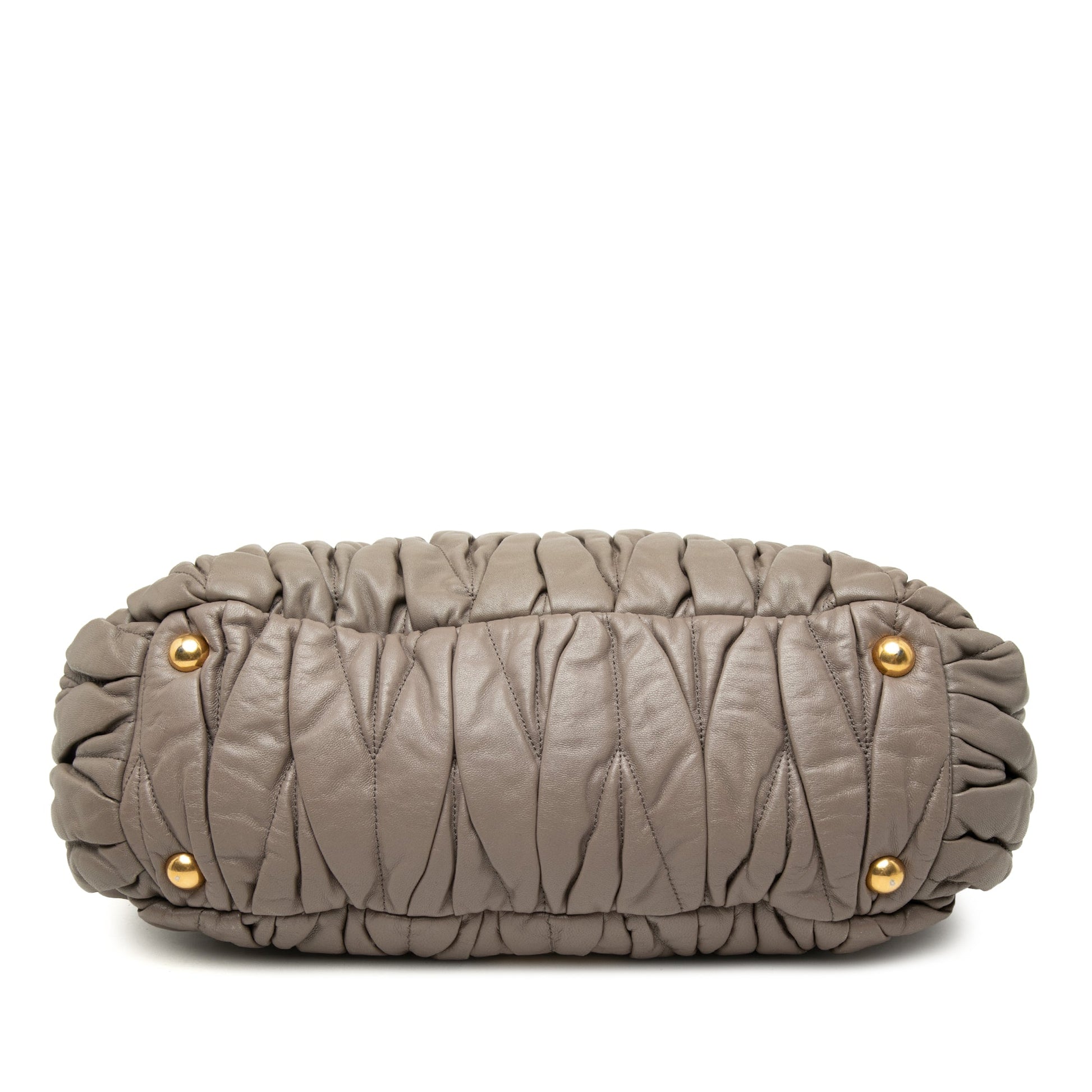 Miu Miu Matelasse Nappa Satchel