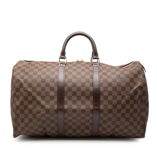 Louis Vuitton Damier Ebene Keepall 50