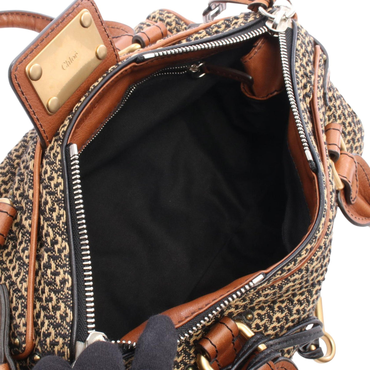 Chloé Canvas Paddington Handbag