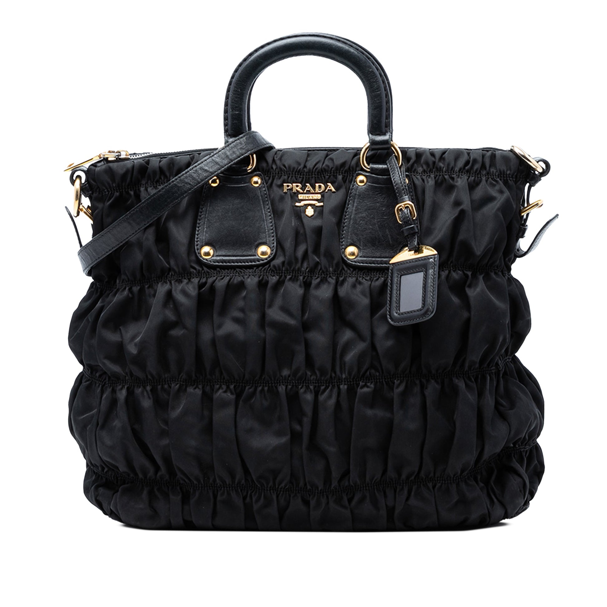 Prada Tessuto Gaufre Satchel
