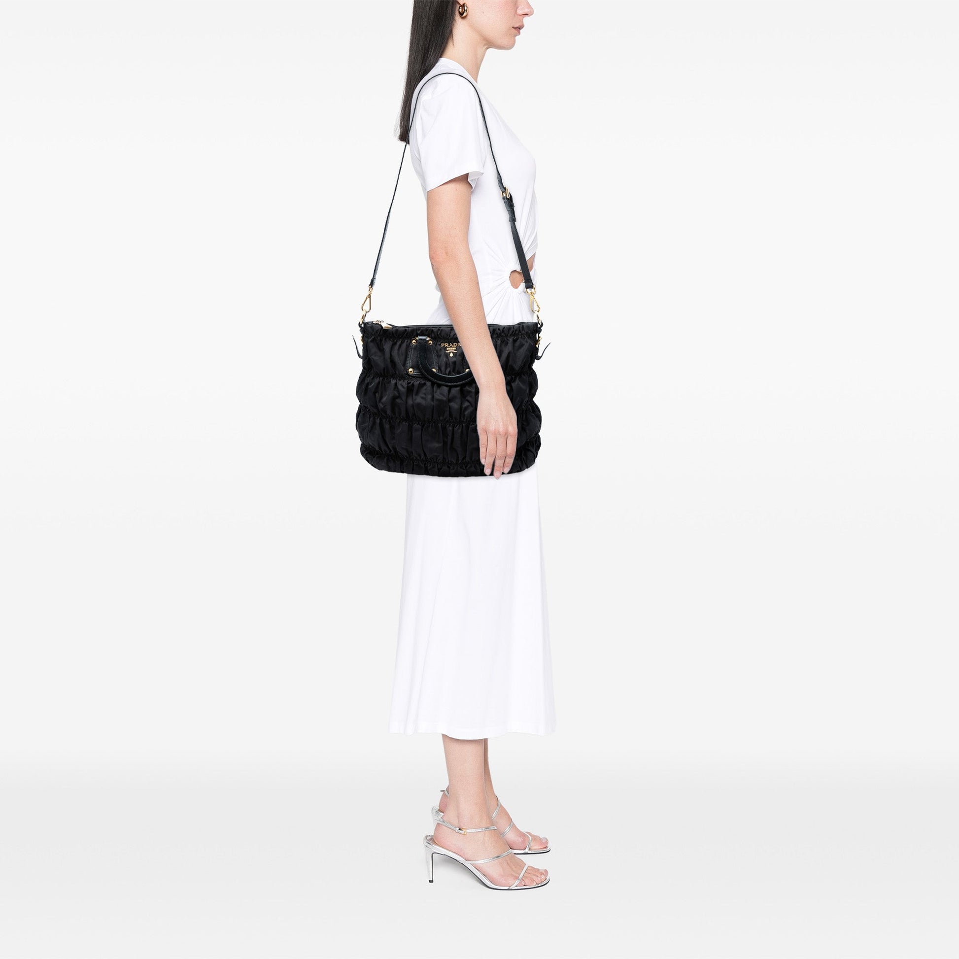 Prada Tessuto Gaufre Satchel