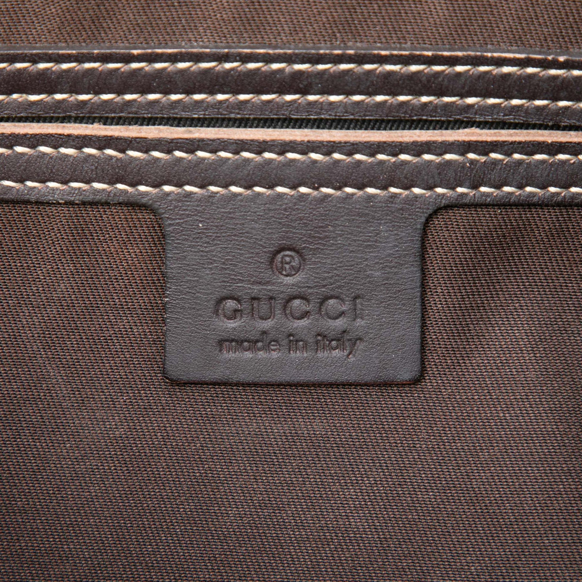 Gucci GG Supreme Double Pocket Crossbody