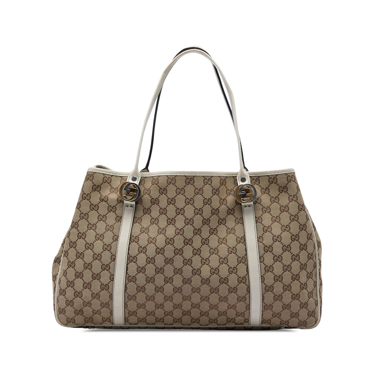 Gucci Large GG Canvas Twins Tote