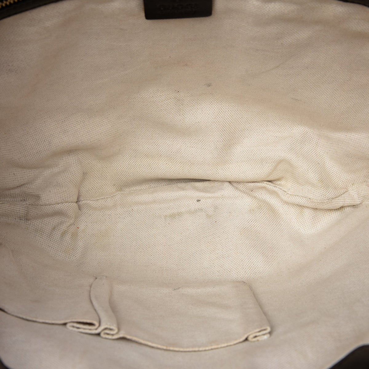 Gucci Medium GG Canvas Web Half Moon Crossbody