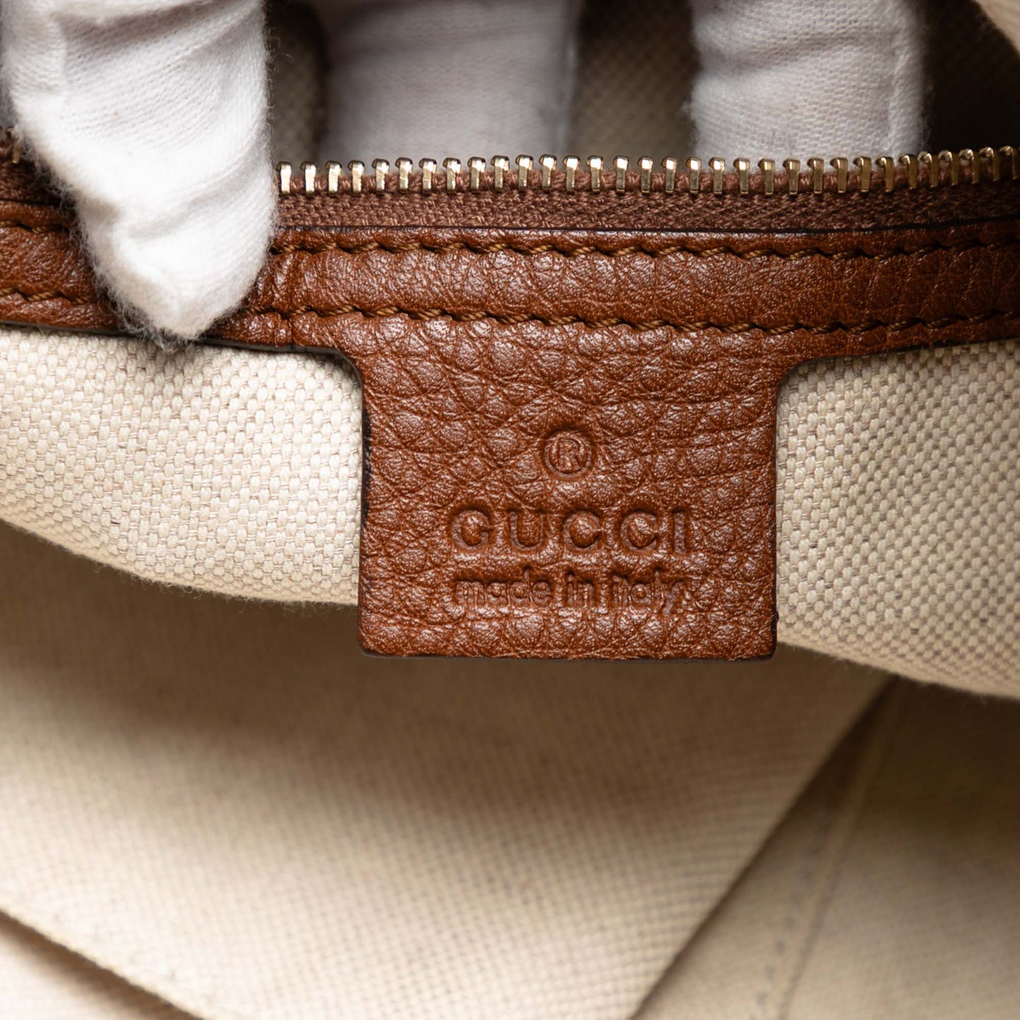 Gucci Large GG Canvas Bella Tote