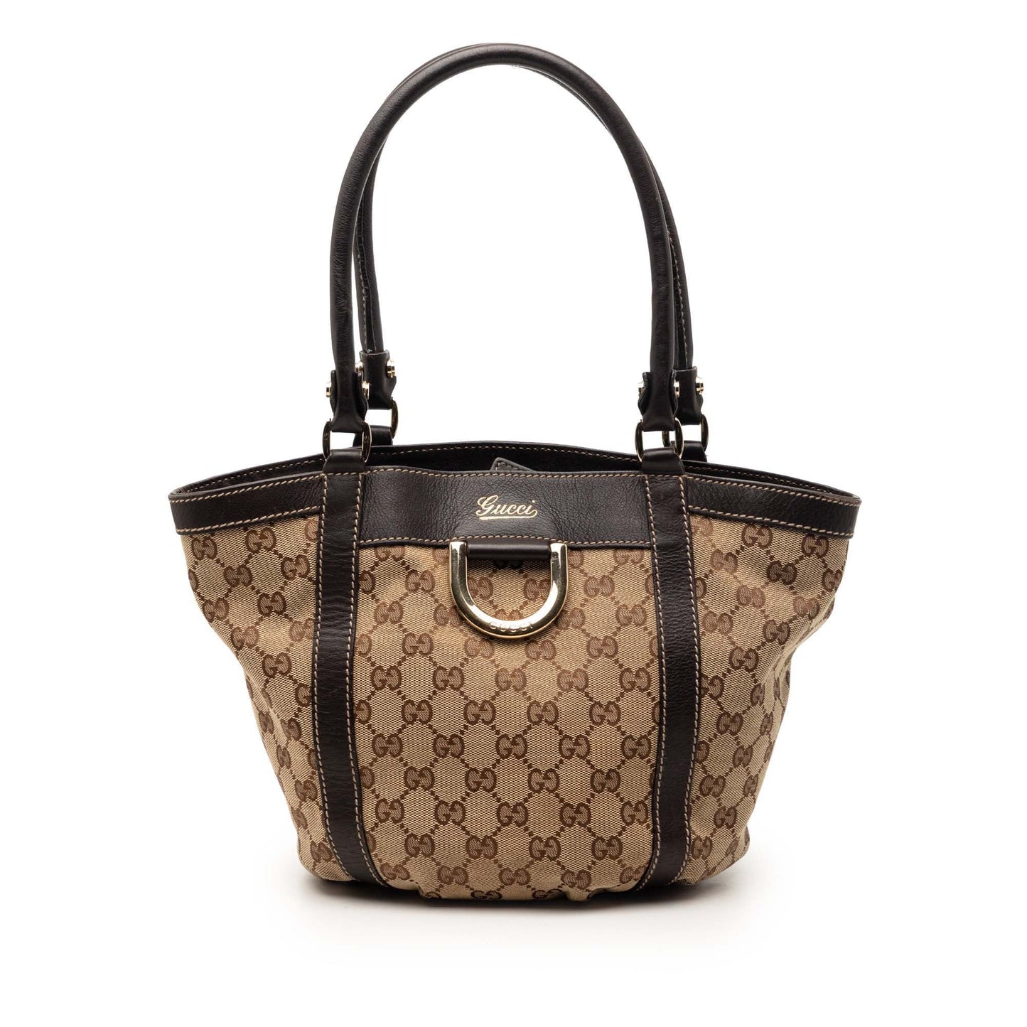Gucci GG Canvas Abbey D Ring Handbag