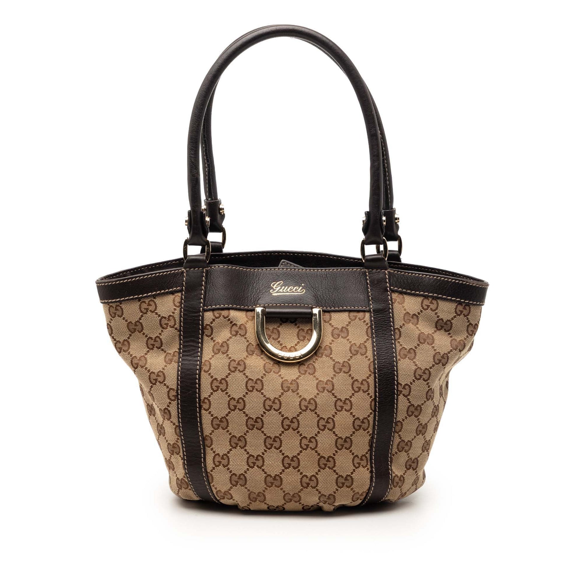 Gucci GG Canvas Abbey D Ring Handbag