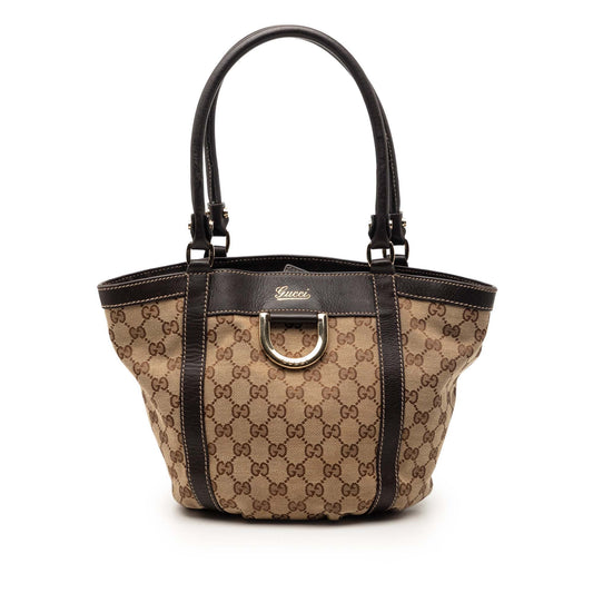 Gucci GG Canvas Abbey D Ring Handbag