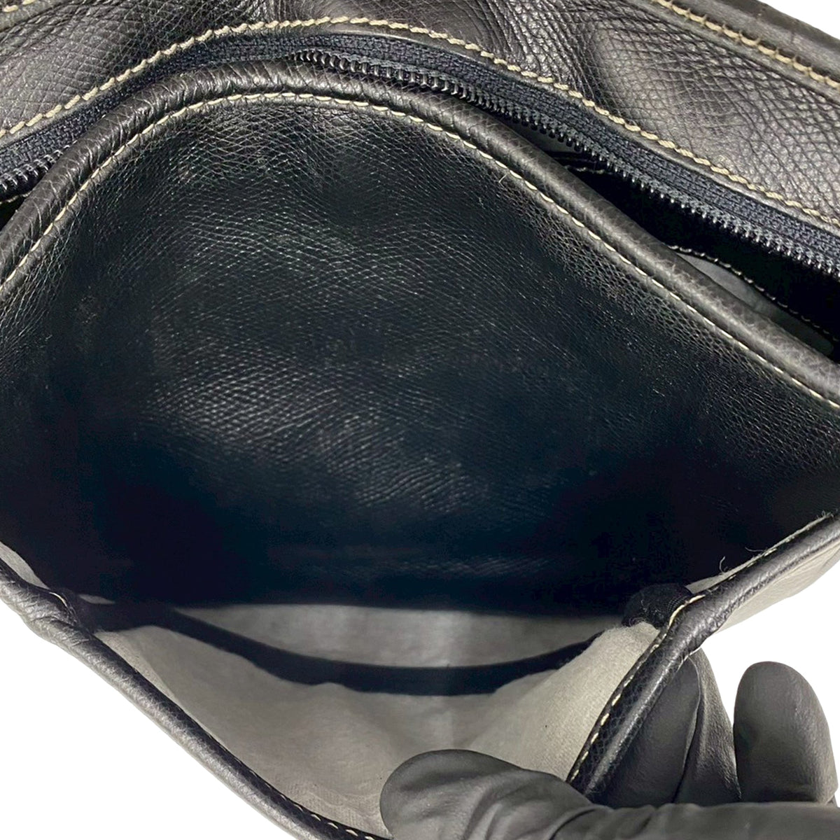 LOEWE Leather Anagram Crossbody