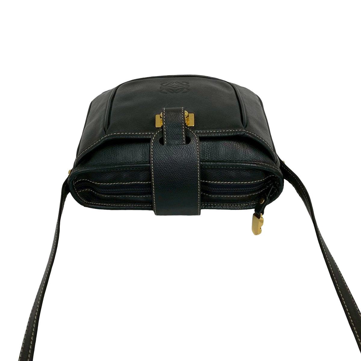 LOEWE Leather Anagram Crossbody