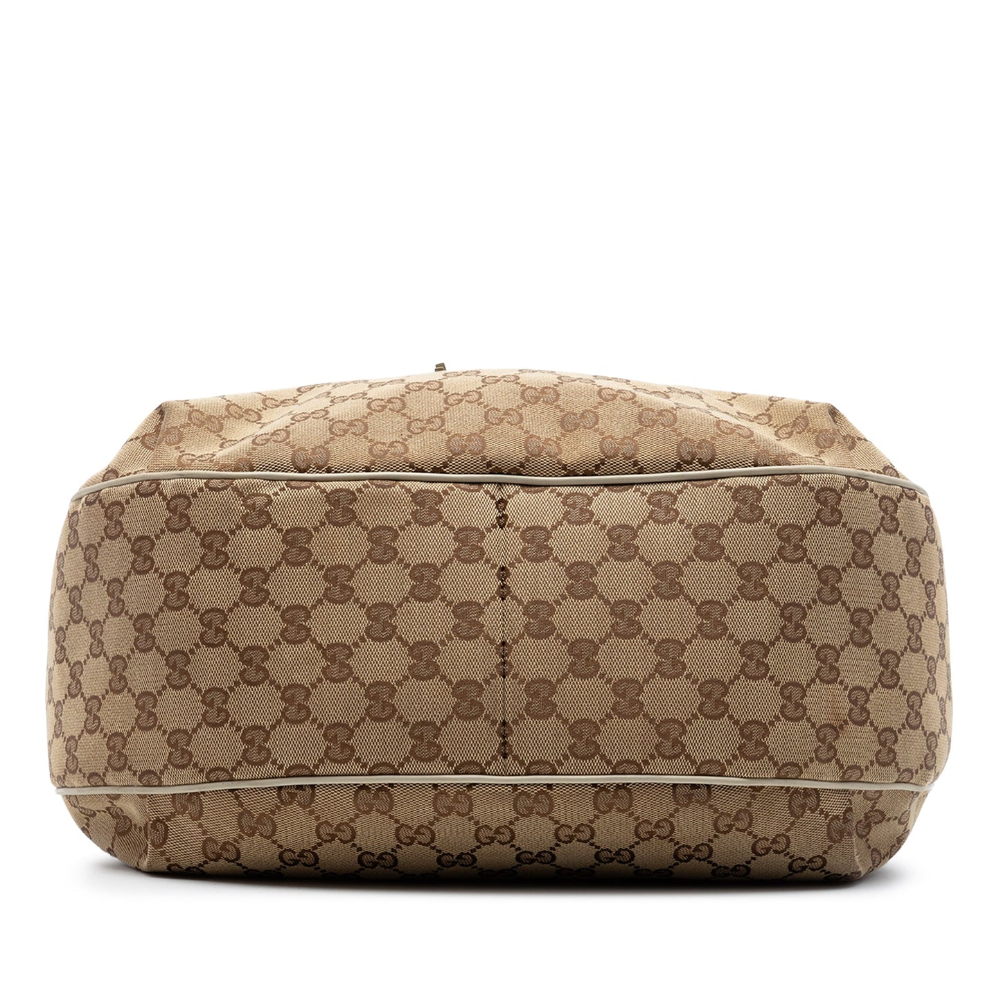 Gucci Medium GG Canvas Emily Flap Satchel