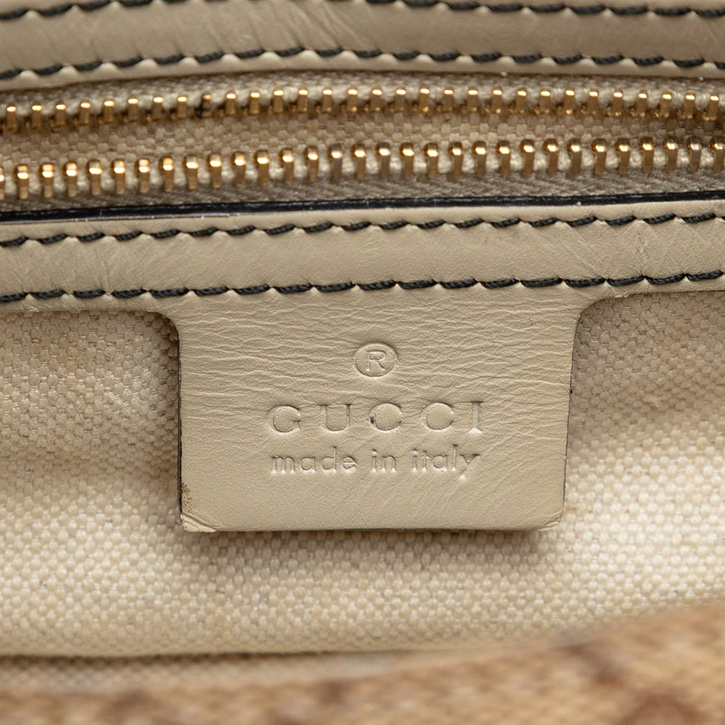 Gucci Medium GG Canvas Emily Flap Satchel