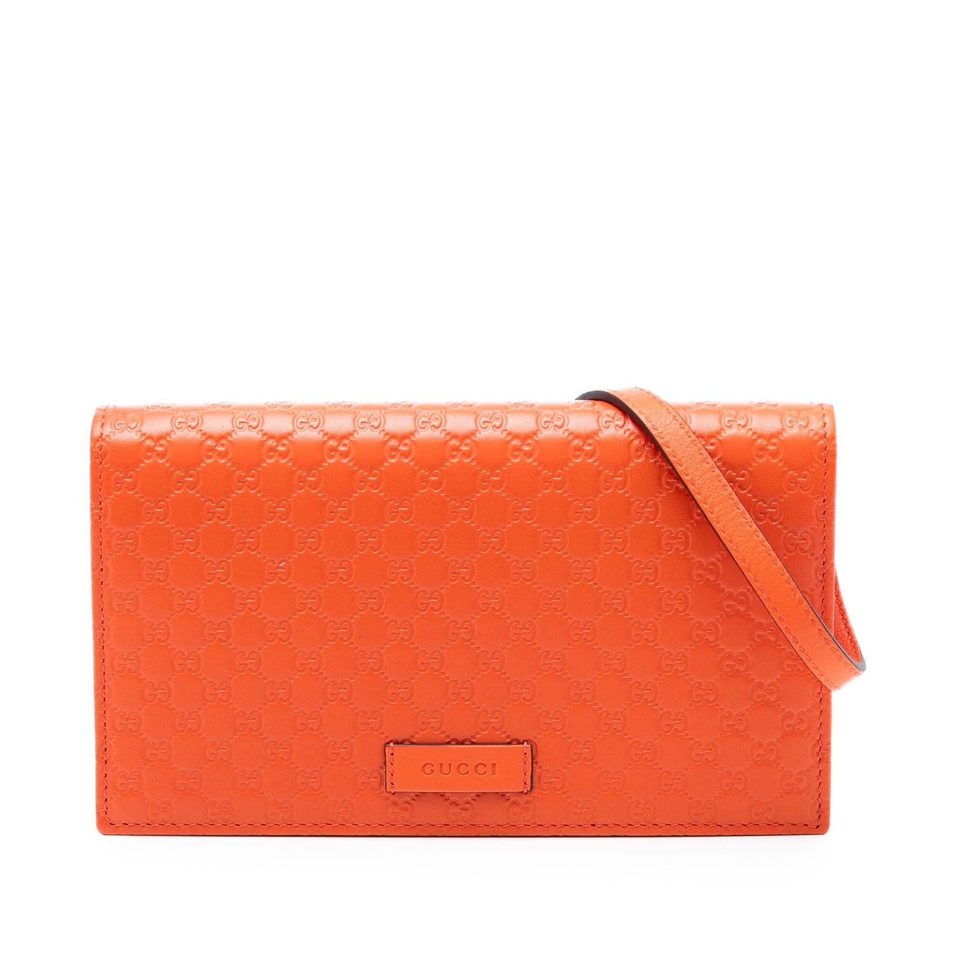 Microguccissima Wallet on Strap