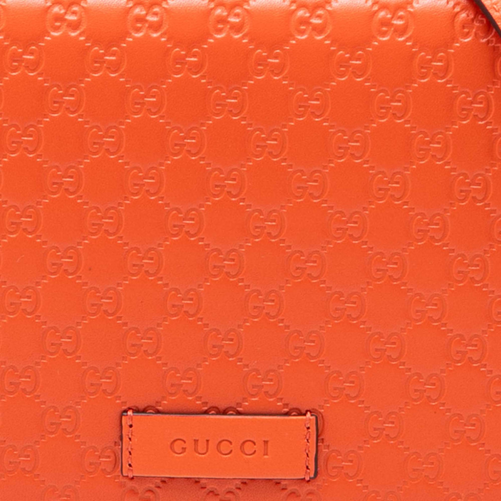Microguccissima Wallet on Strap