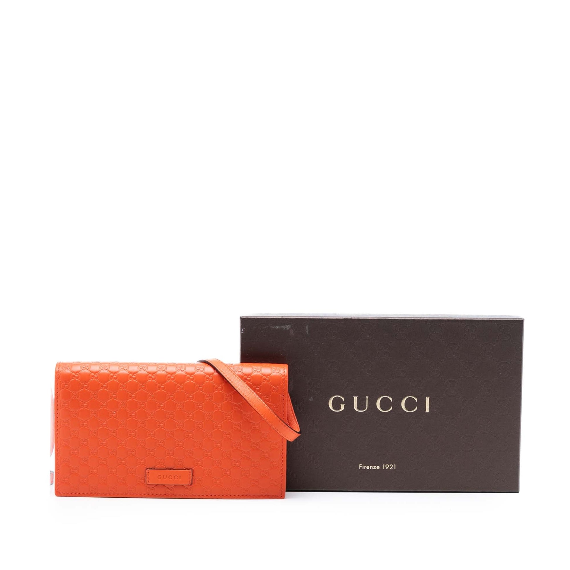 Microguccissima Wallet on Strap