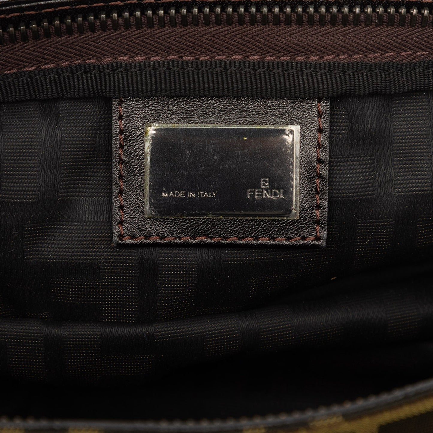 Fendi Zucca Canvas Crossbody