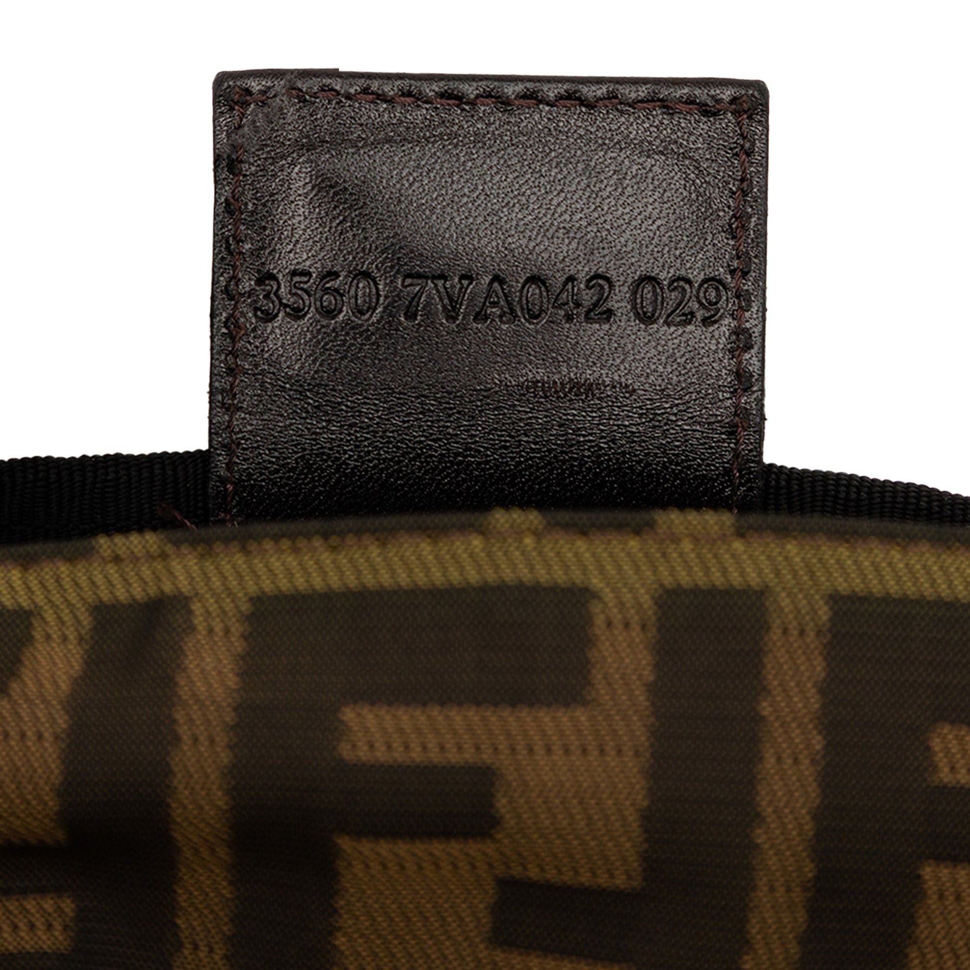 Fendi Zucca Canvas Crossbody