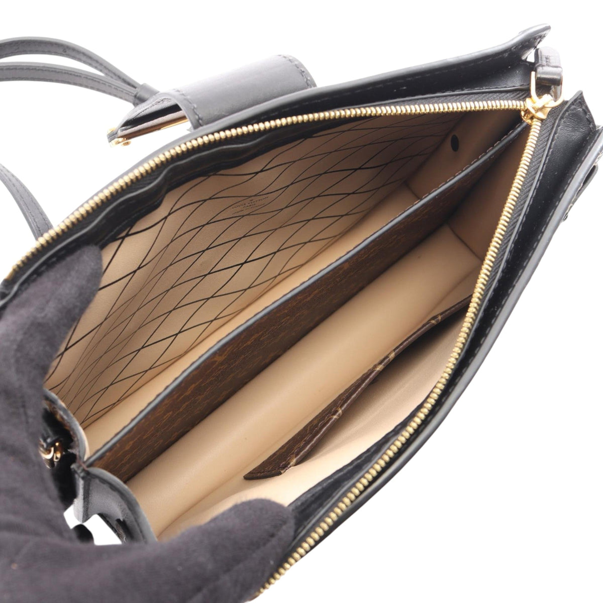 Louis Vuitton Monogram Reverse Trunk Clutch