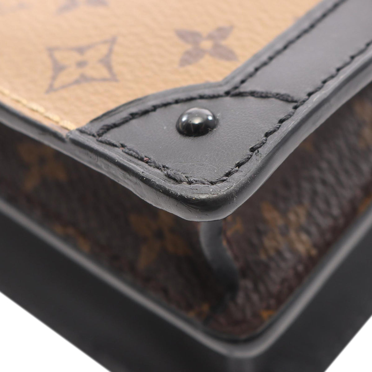 Louis Vuitton Monogram Reverse Trunk Clutch