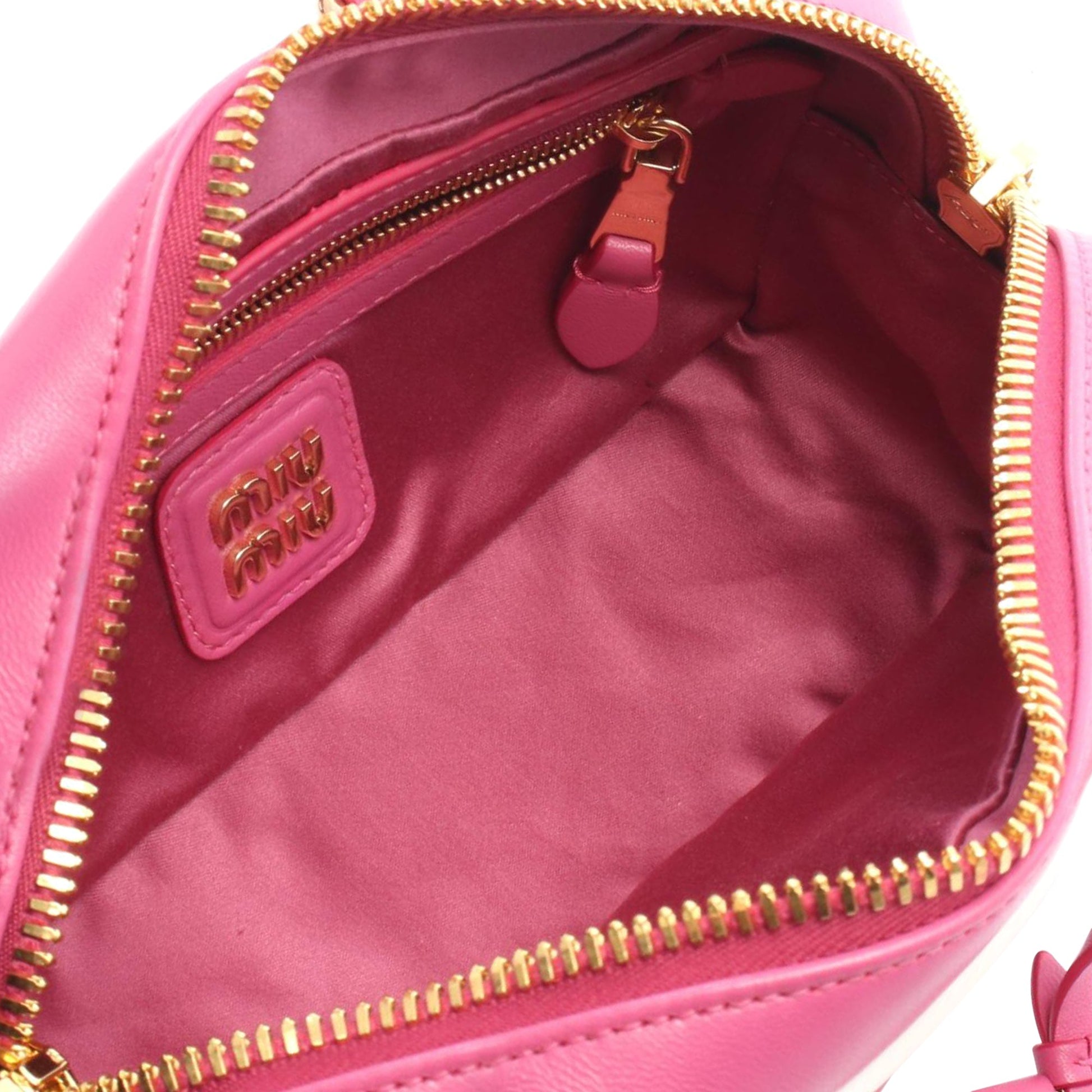 Miu Miu Matelasse Arcadie Satchel
