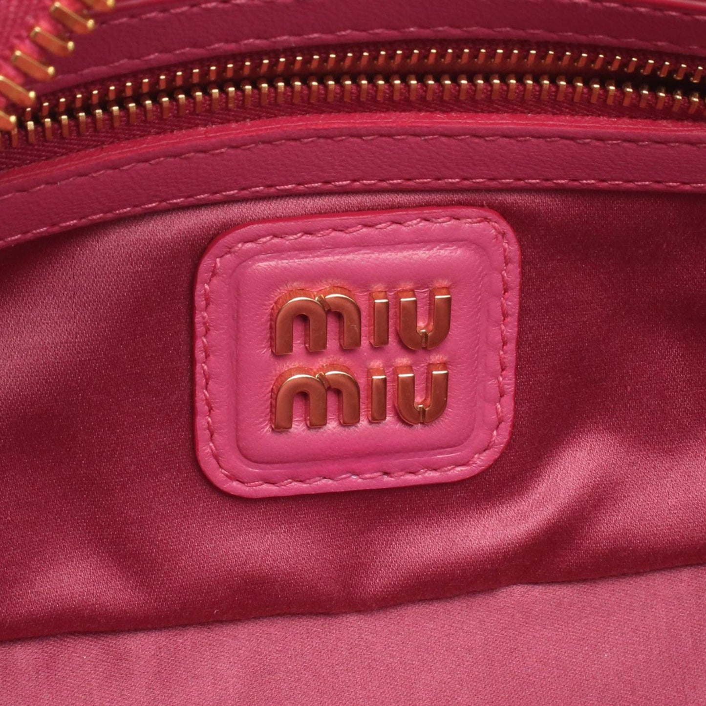 Miu Miu Matelasse Arcadie Satchel