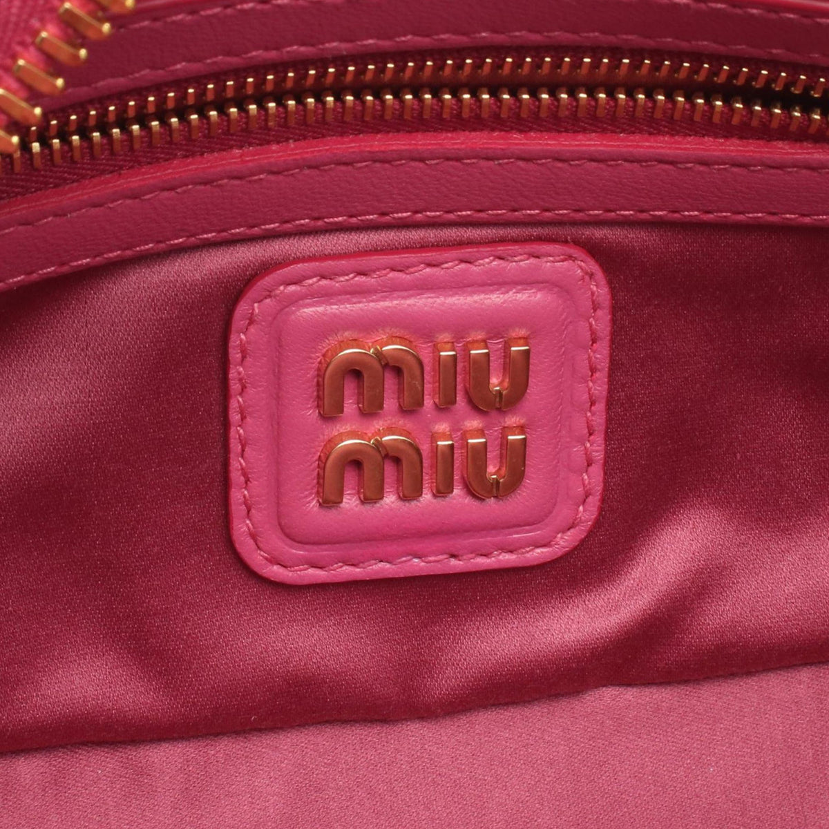 Miu Miu Matelasse Arcadie Satchel