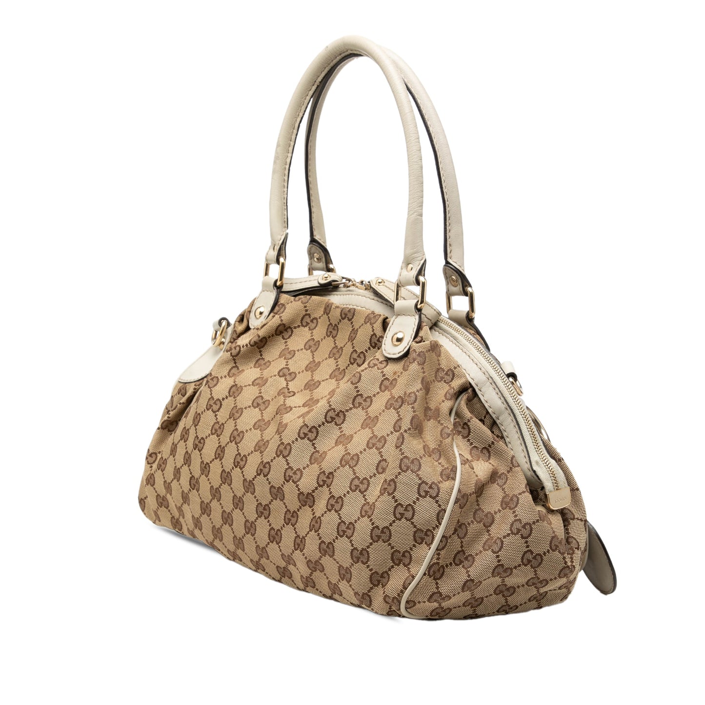 Gucci GG Canvas Sukey Satchel