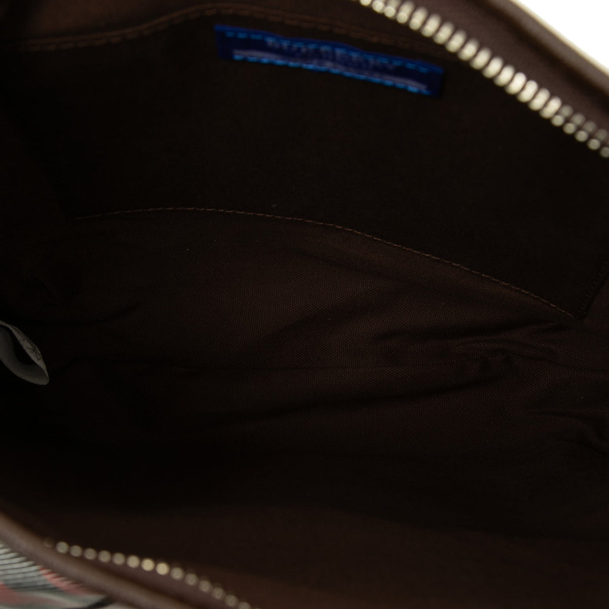 Burberry Nova Check Canvas Blue Label Candy Crossbody — Pink