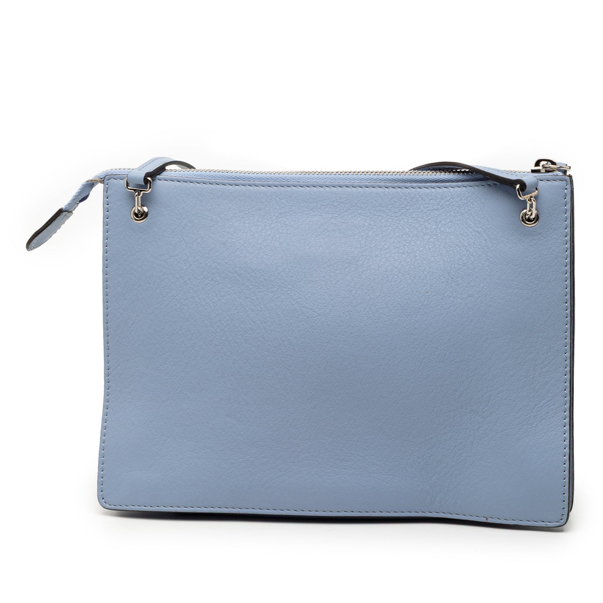 Fendi Mini 2Jours Studded Leather Vitello Dolce Crossbody