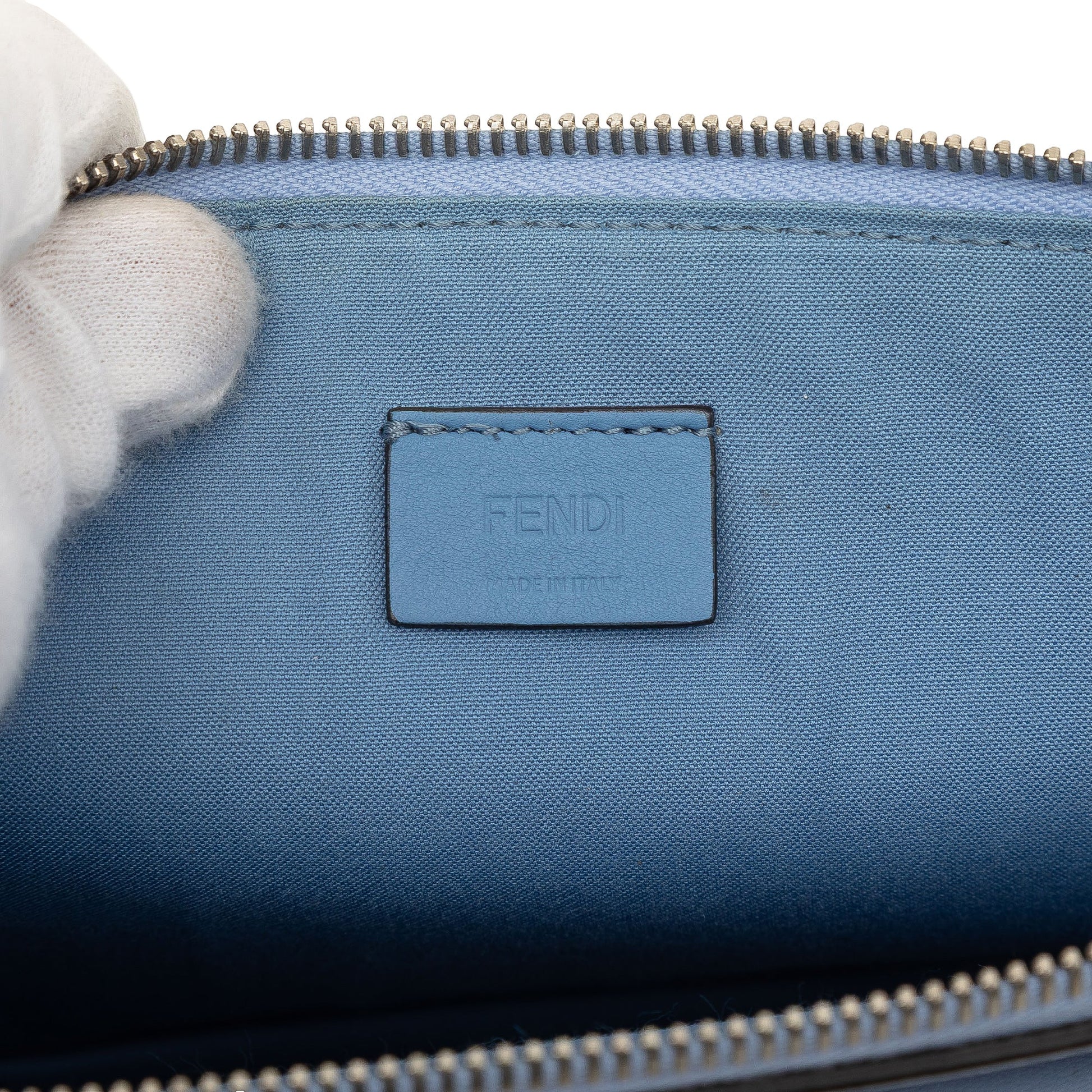 Fendi Mini 2Jours Studded Leather Vitello Dolce Crossbody