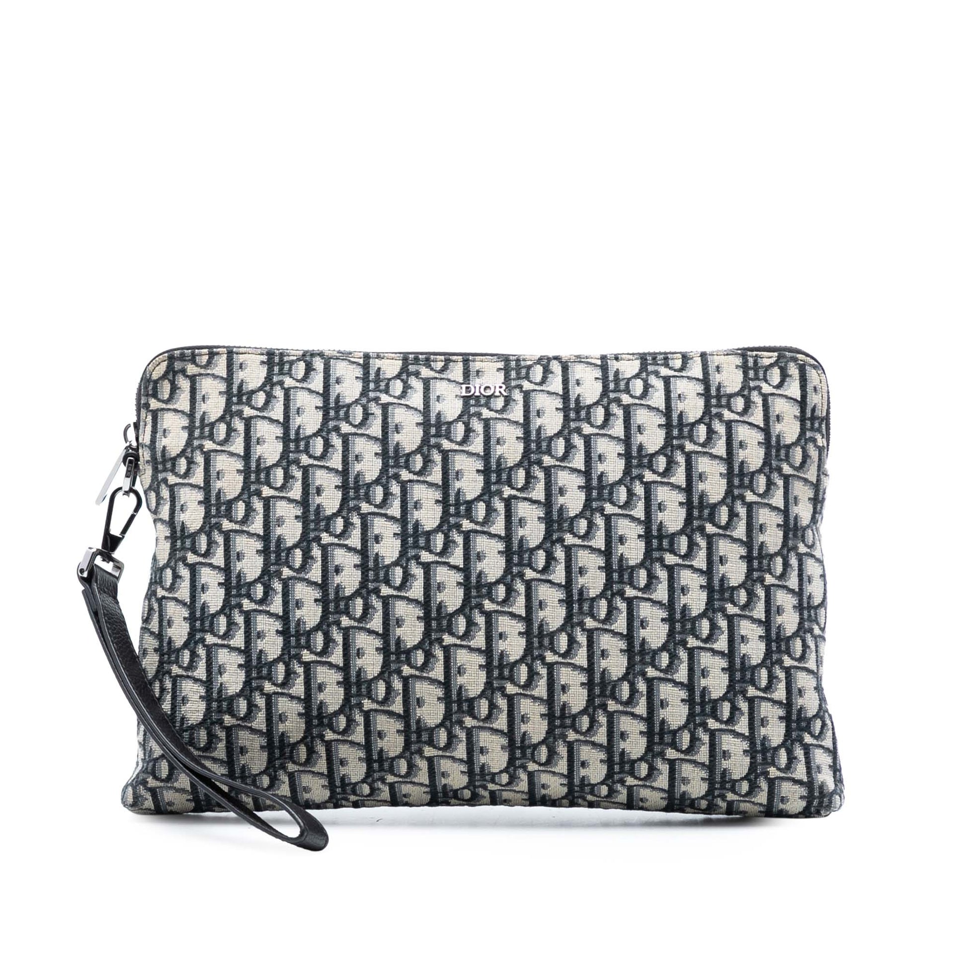 Dior Oblique Canvas Pouch