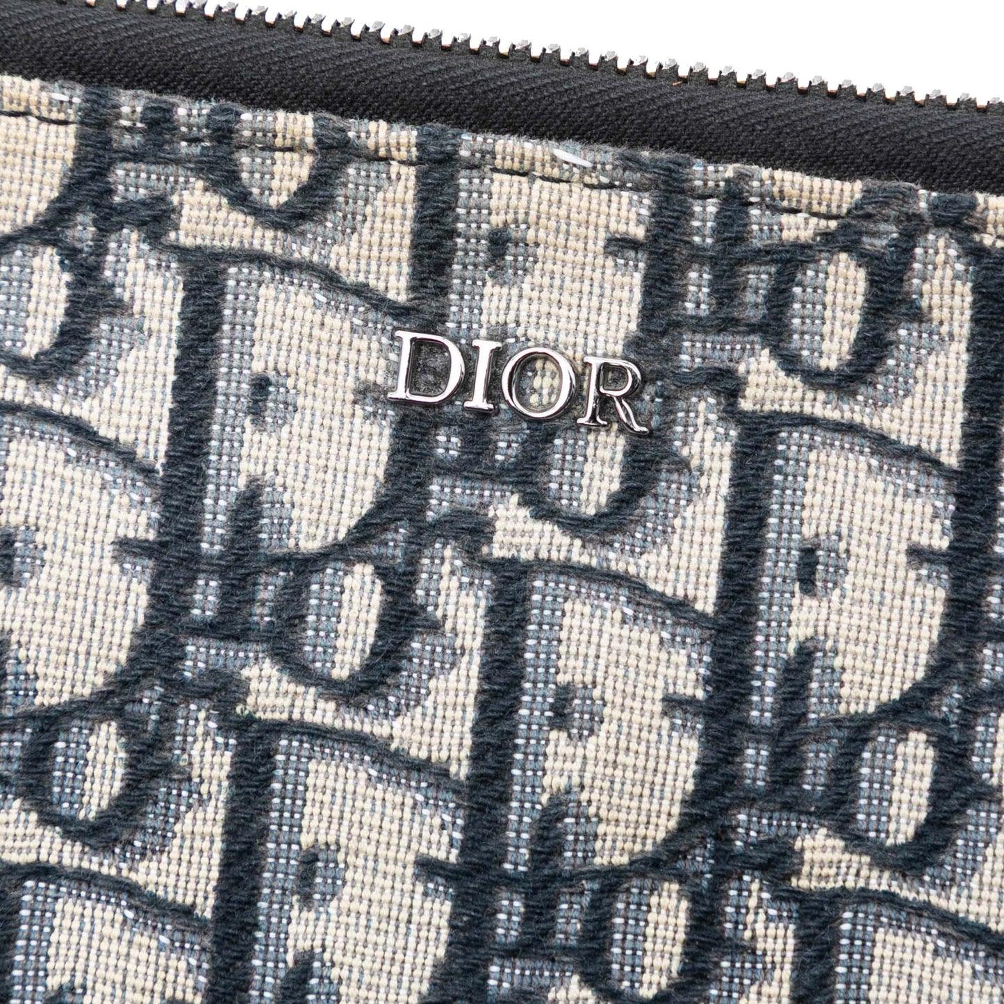 Dior Oblique Canvas Pouch
