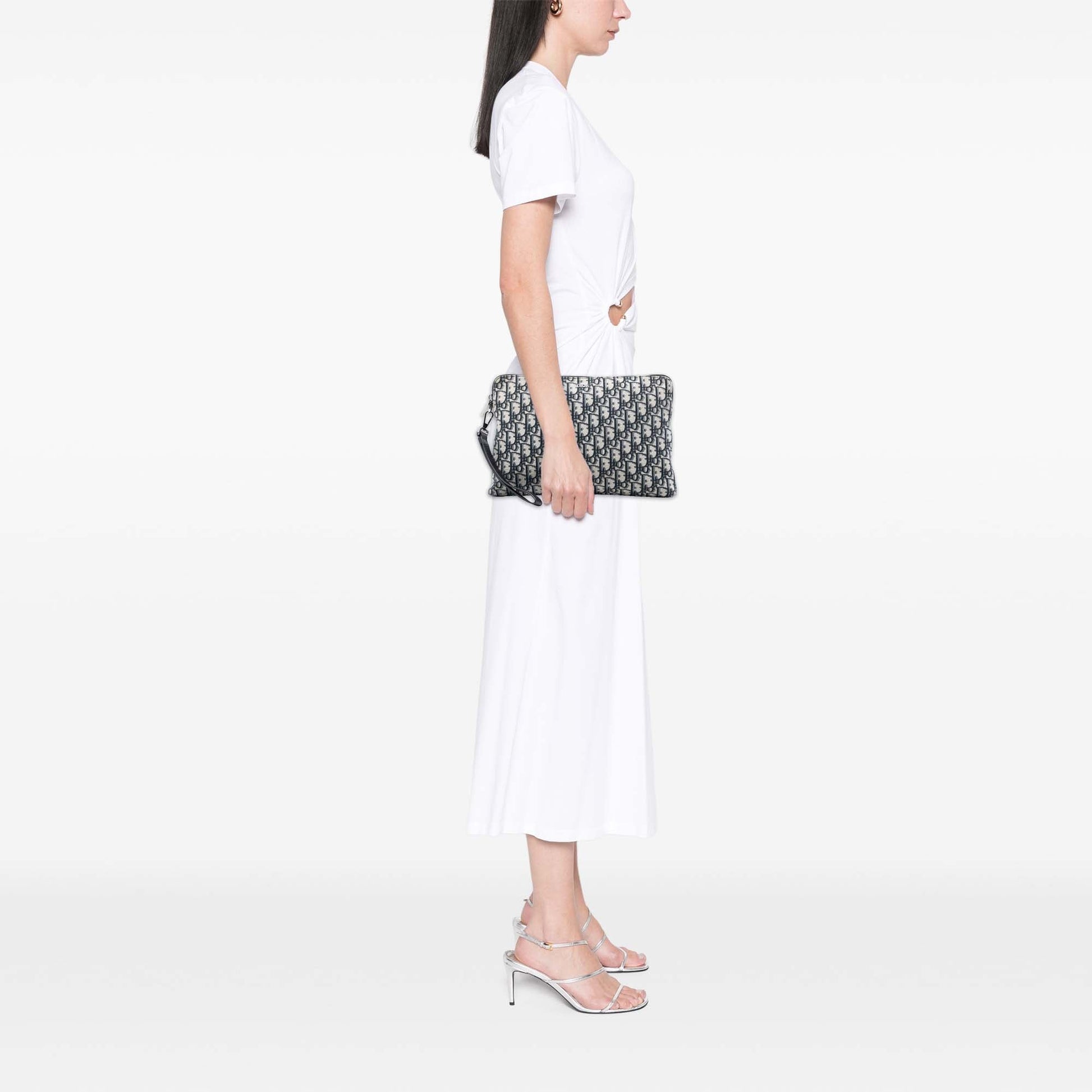 Dior Oblique Canvas Pouch