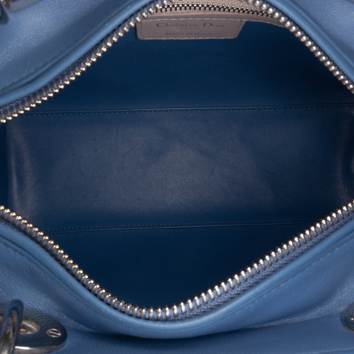 Dior Medium Tricolor Lambskin Cannage Lady Dior