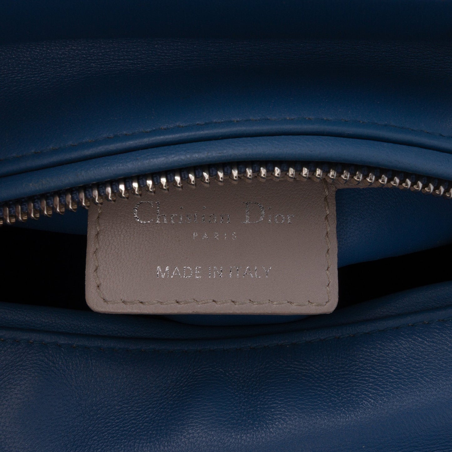 Dior Medium Tricolor Lambskin Cannage Lady Dior