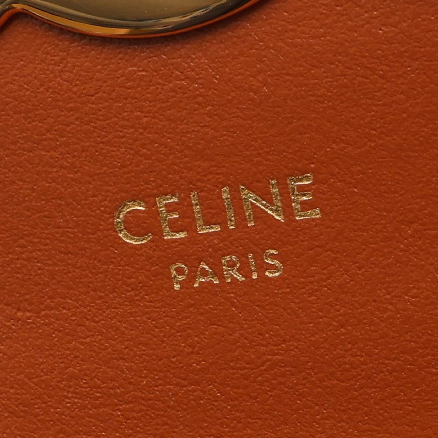 Celine Mini Triomphe Coated Canvas Claude Crossbody