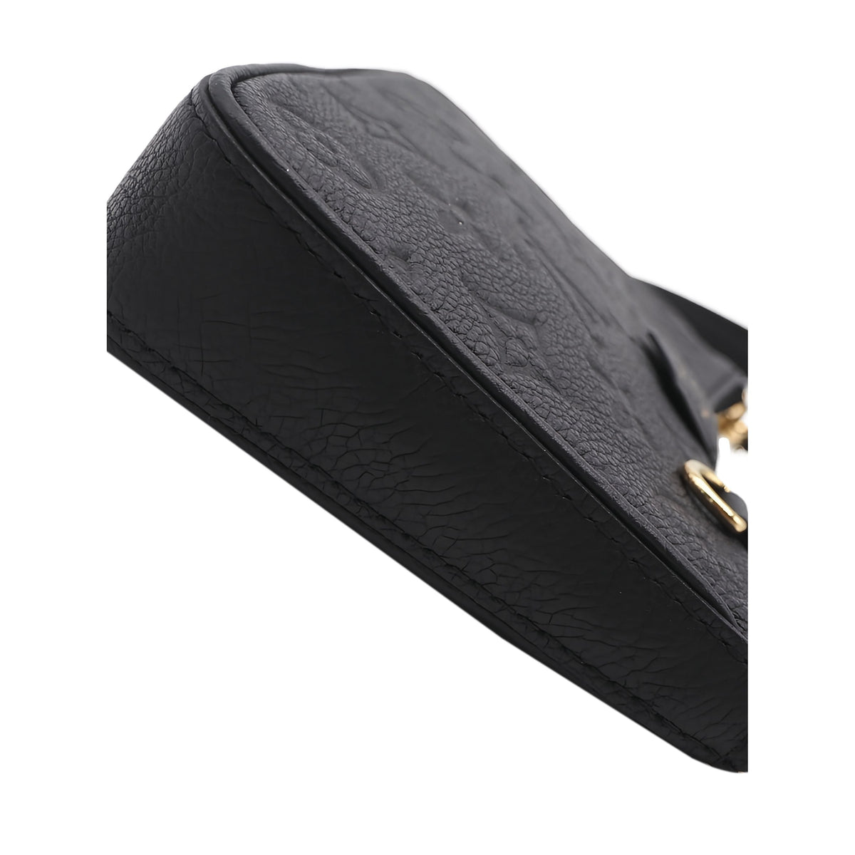 Louis Vuitton Monogram Empreinte Easy Pouch On Strap — Black