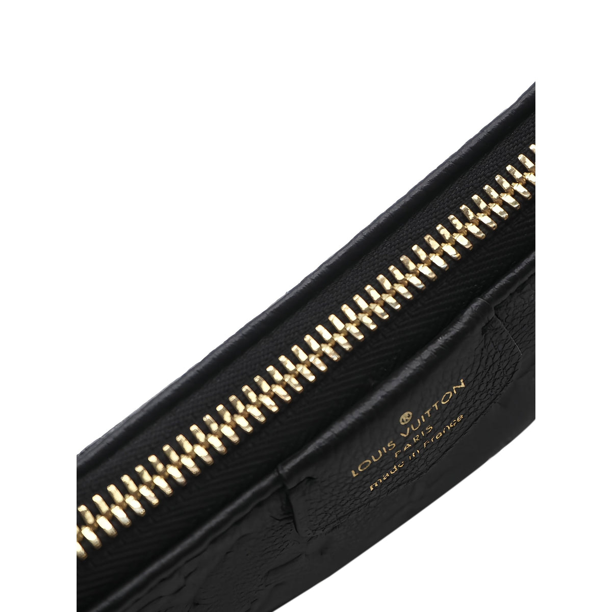 Louis Vuitton Monogram Empreinte Easy Pouch On Strap — Black