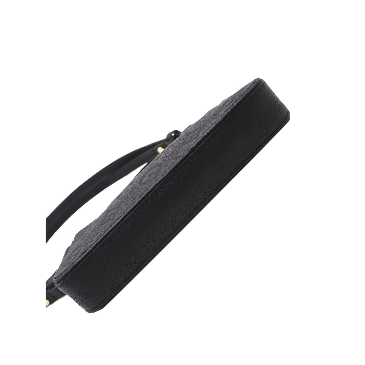 Louis Vuitton Monogram Empreinte Easy Pouch On Strap — Black