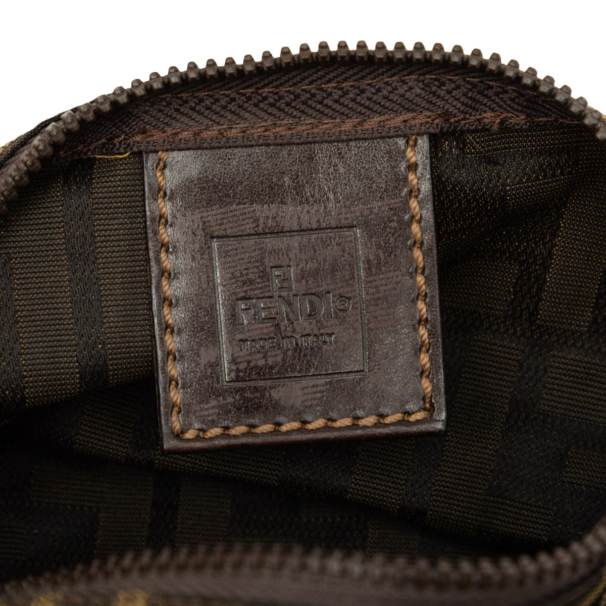 Fendi Mini Zucca Canvas Handbag