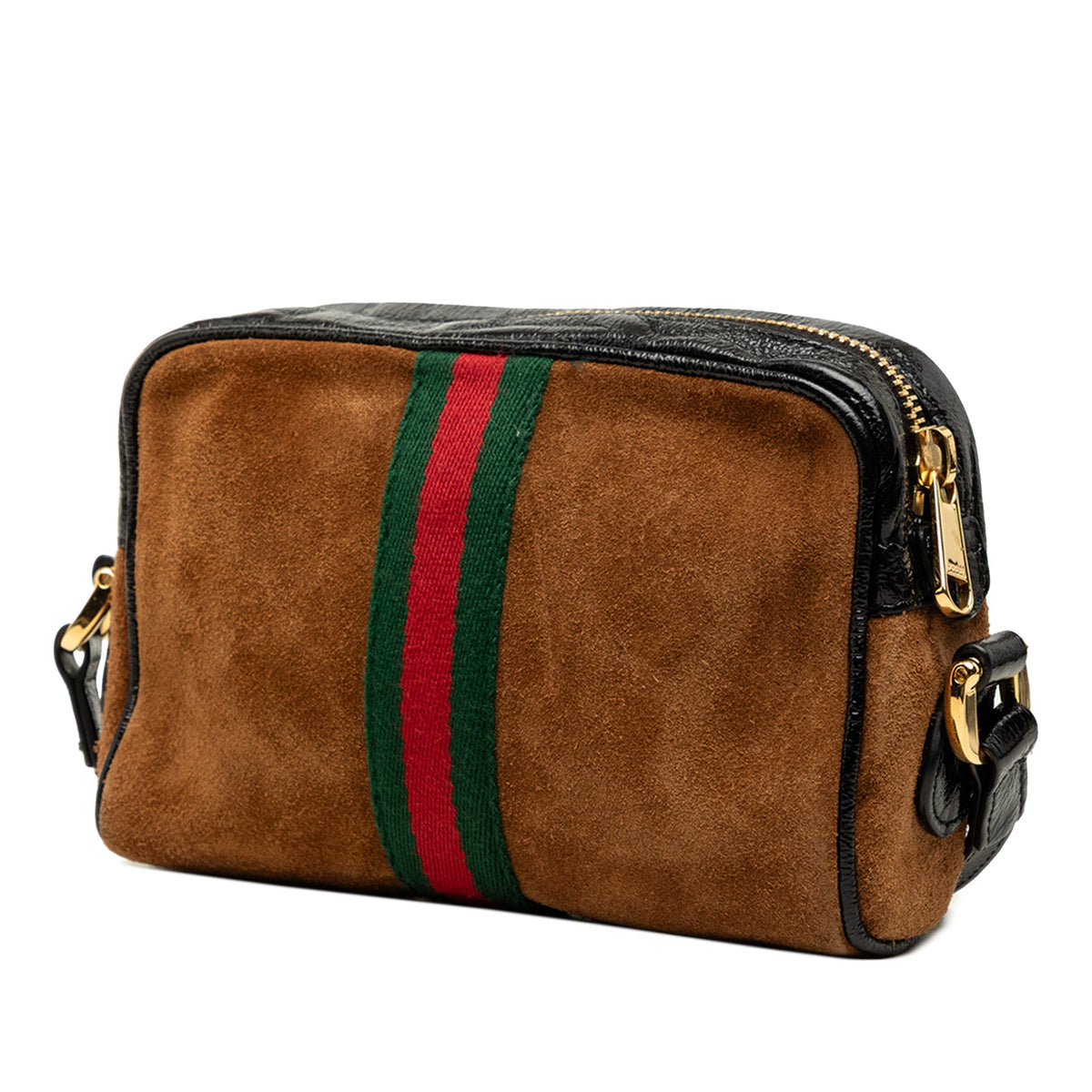 Gucci Mini Suede Web Ophidia Crossbody