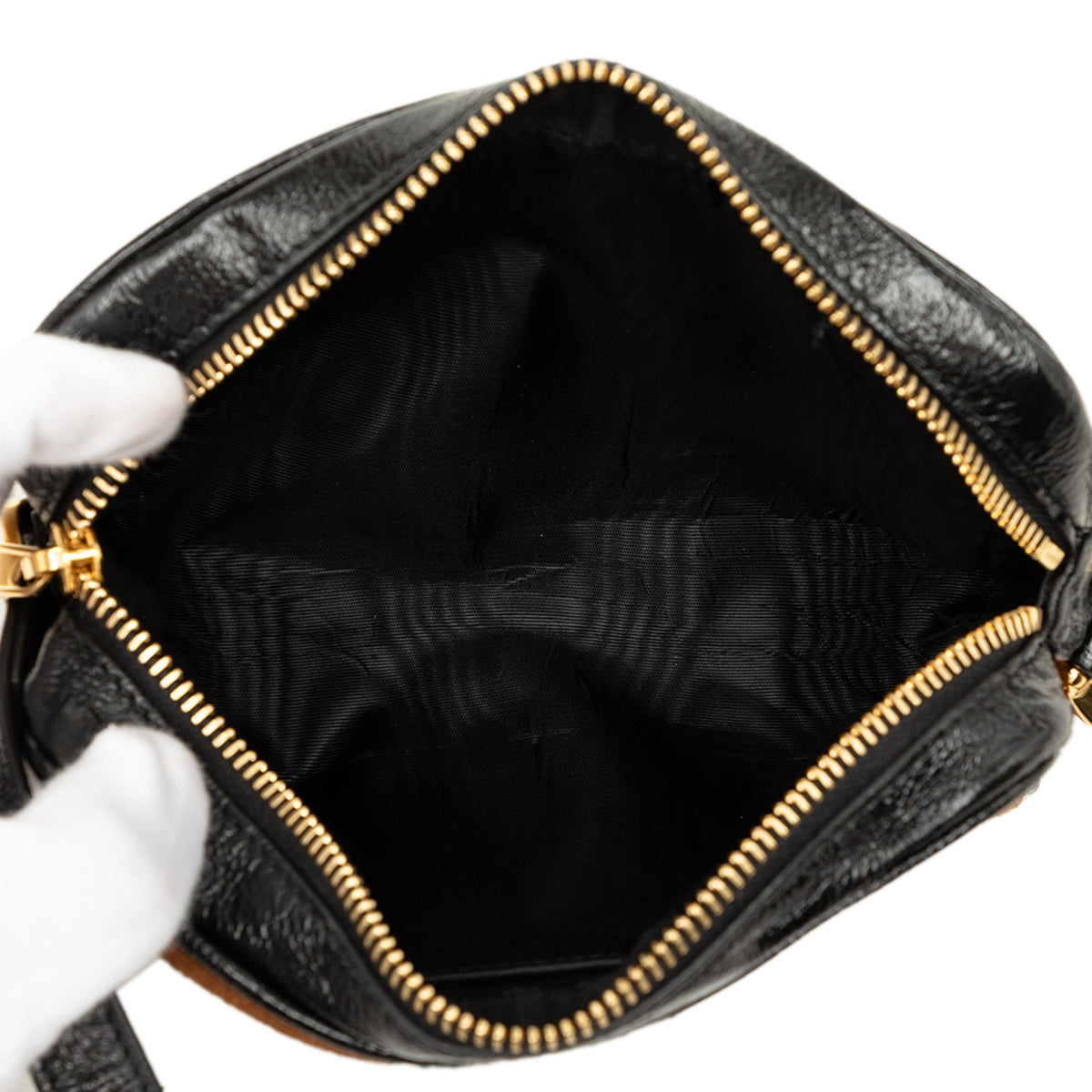 Gucci Mini Suede Web Ophidia Crossbody