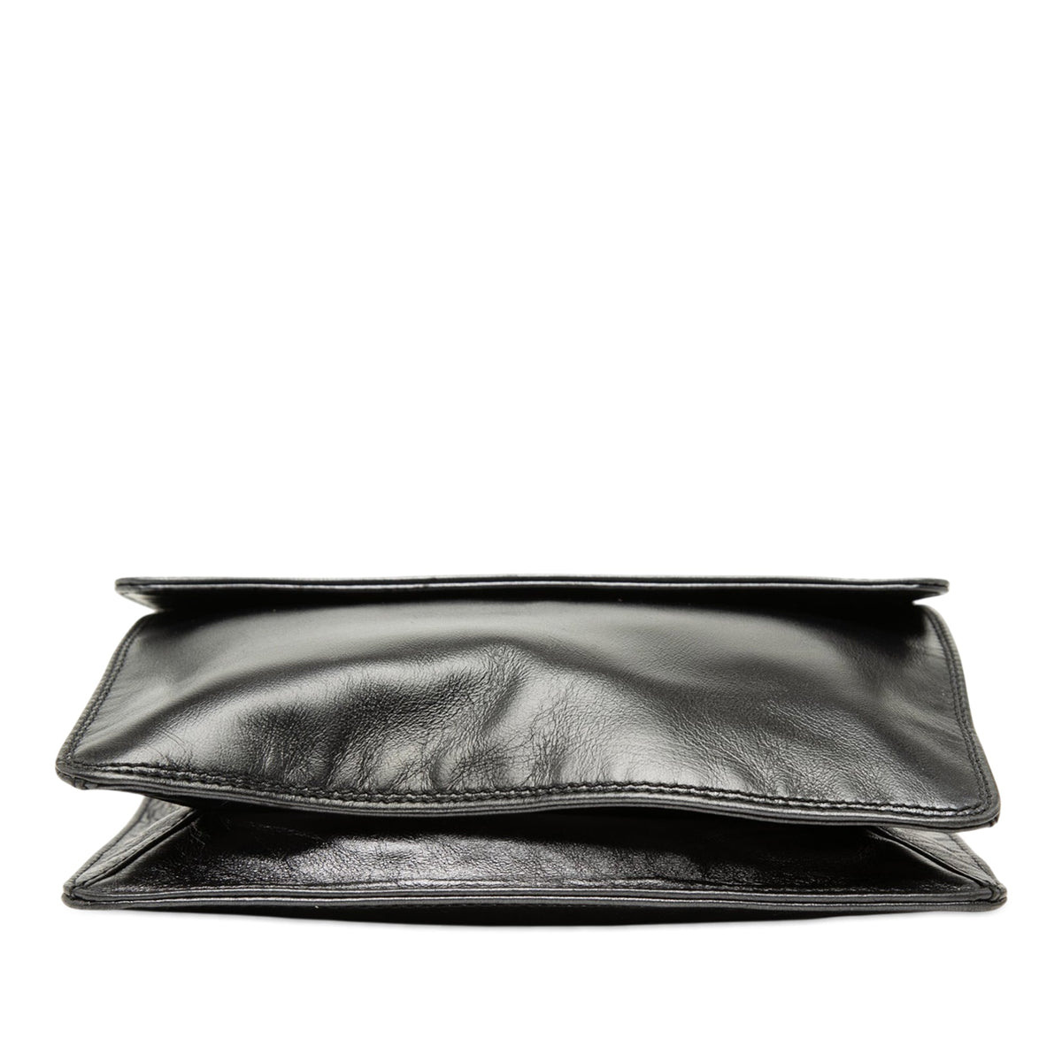 Chanel Lambskin Logo Messenger Bag