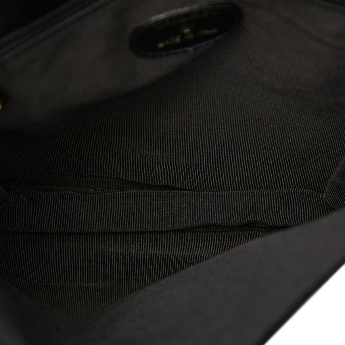 Chanel Lambskin Logo Messenger Bag
