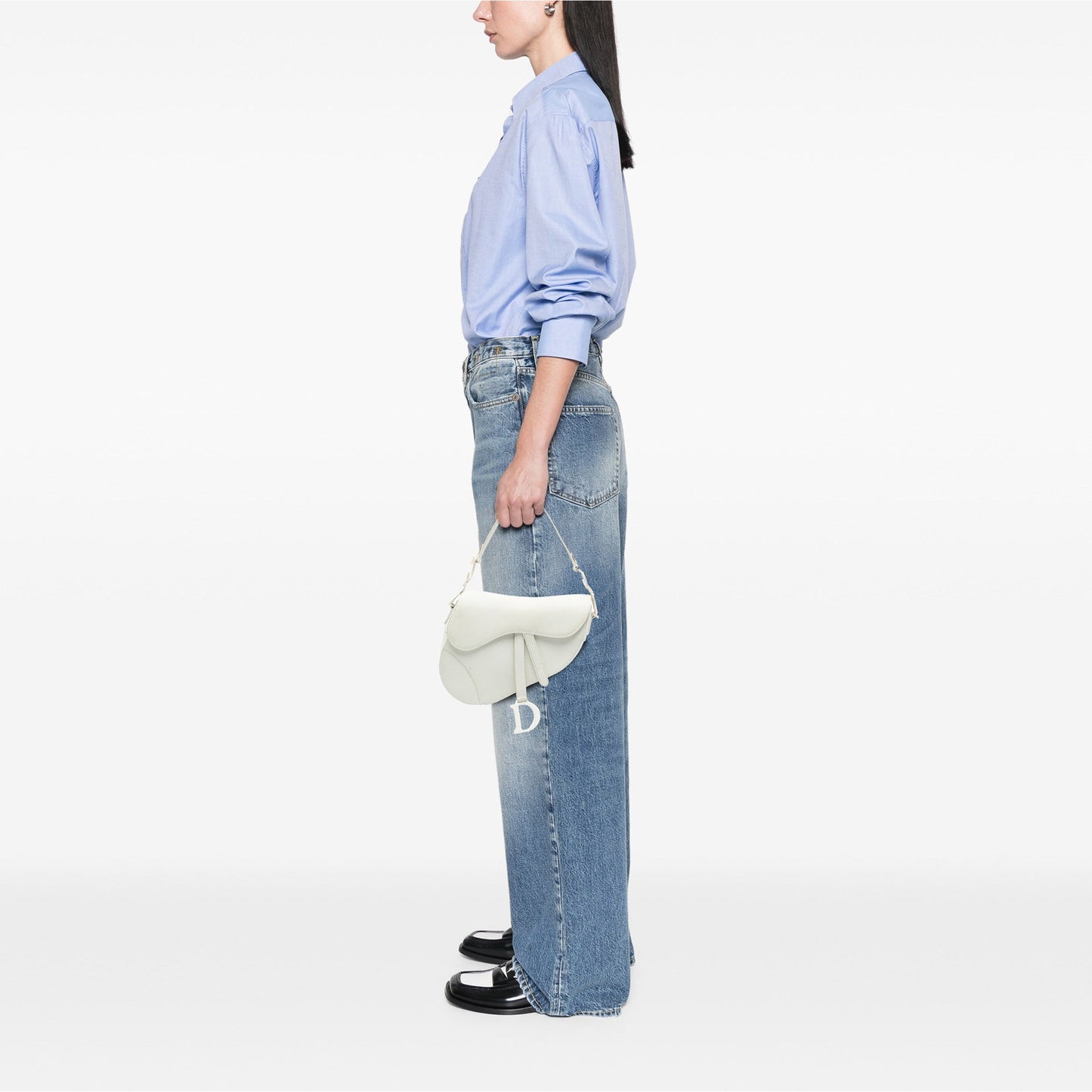 Dior Ultra Matte Calfskin Saddle Bag