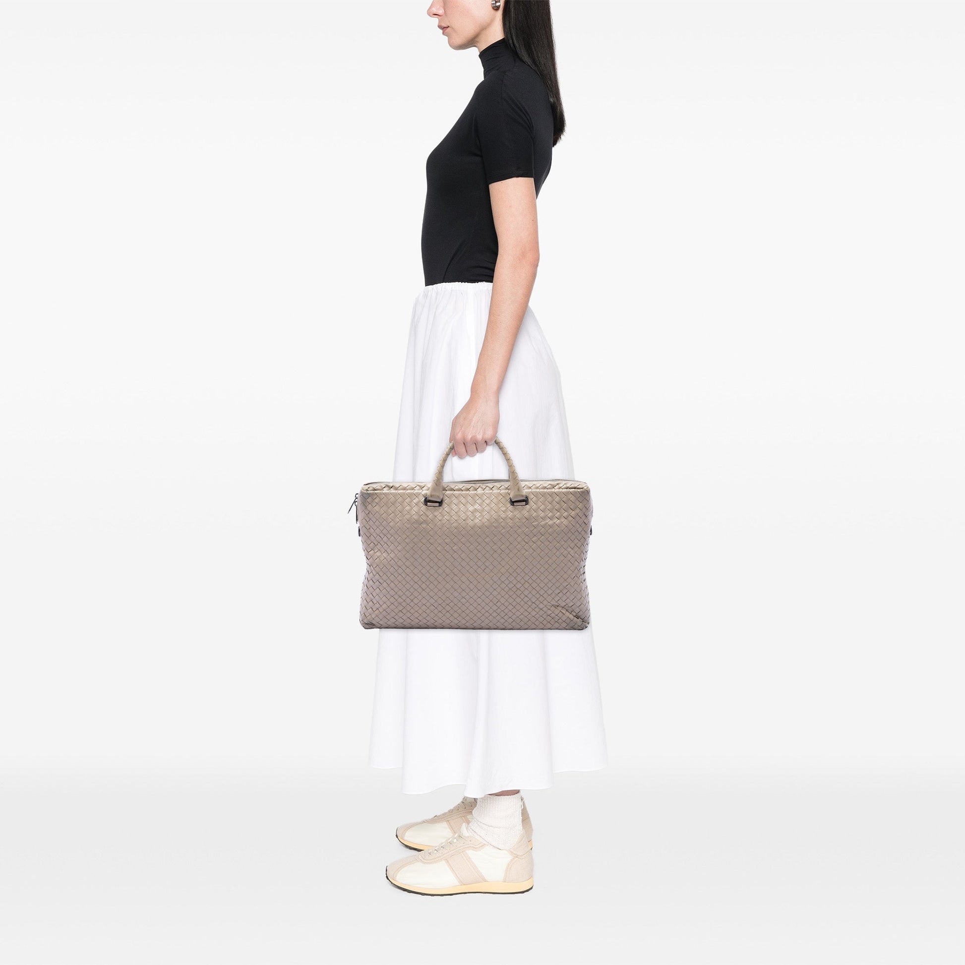 Bottega Veneta Nappa Intrecciato Business Bag