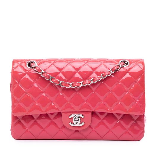 Chanel Medium Classic Patent Double Flap