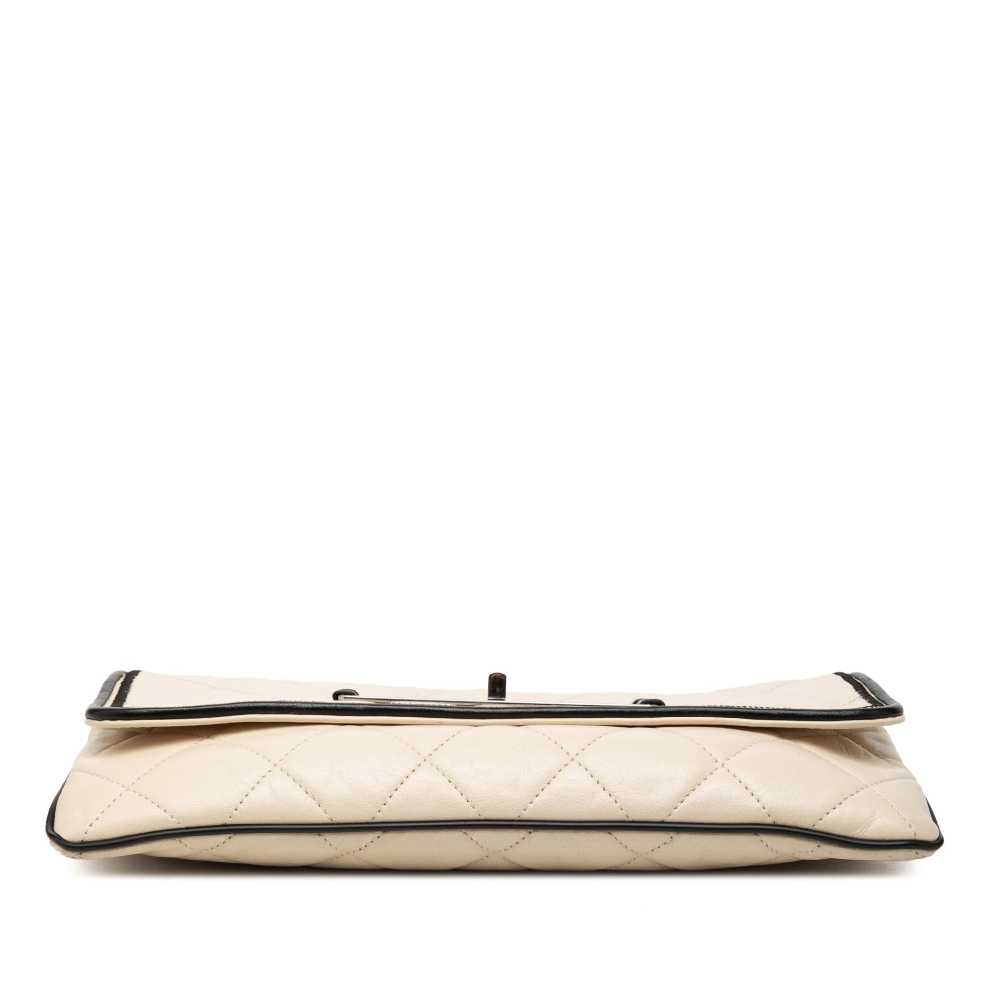Chanel Quilted Lambskin Reissue East West Flap