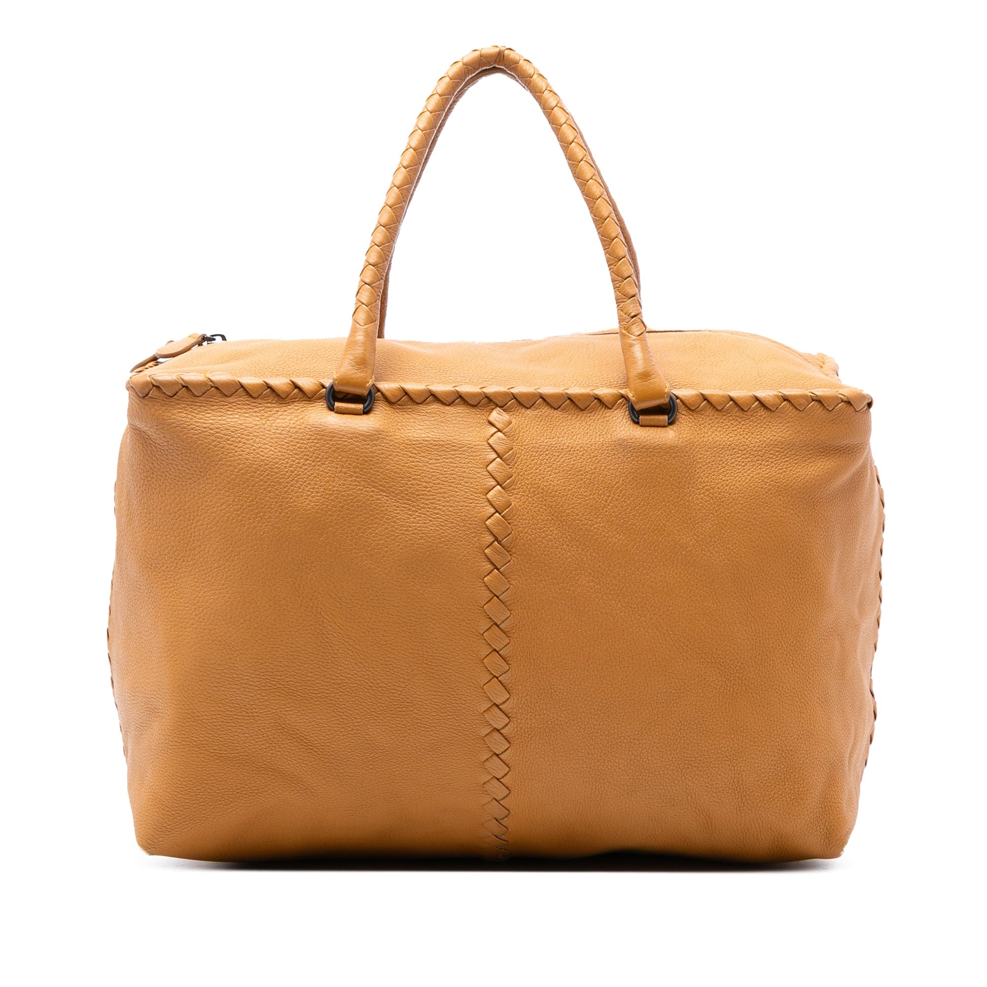 Bottega Veneta Intrecciato Trimmed Cervo Tote